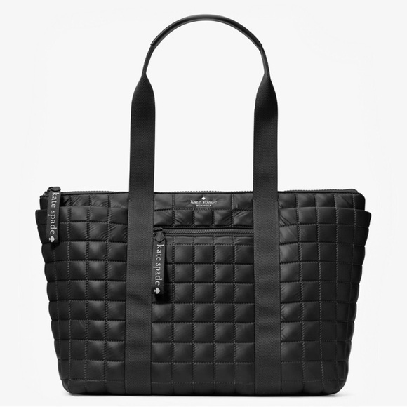Kate Spade Quilted Black Tote - Picture 1 of 3